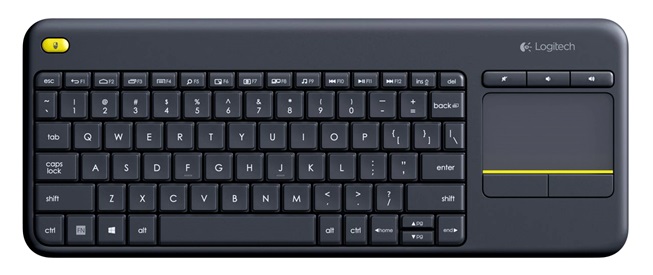 Logitech K400 Plus - Draadloos toetsenbord voor Samsung smart TV