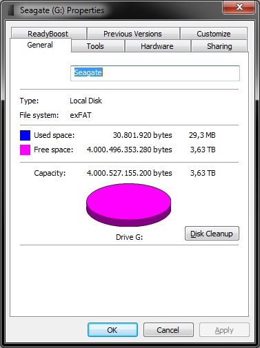 Seagate Expansion Portable 4tb Properties