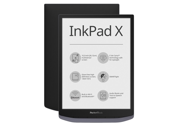 Pocketbook Inkpad X E Reader 10 Inch Groot Scherm