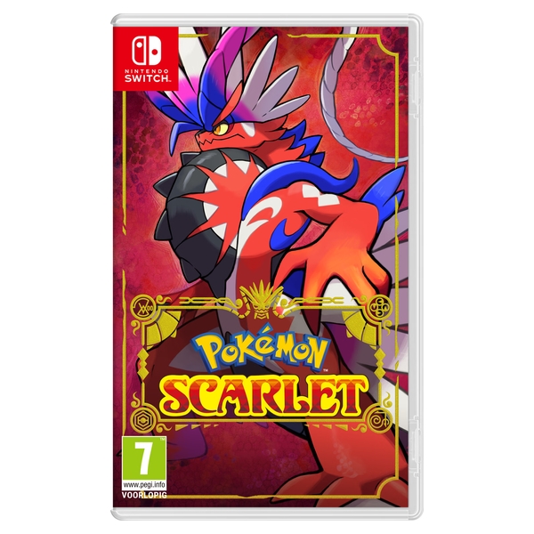 Nintendo Switch Pokemon Scarlet aanbieding